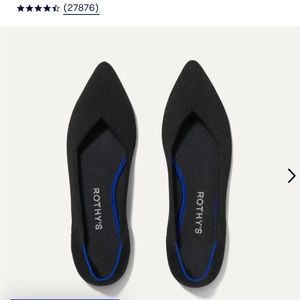 ❗️sold❗️XerKng Rothy’s Knit Pointed toe flat, 7